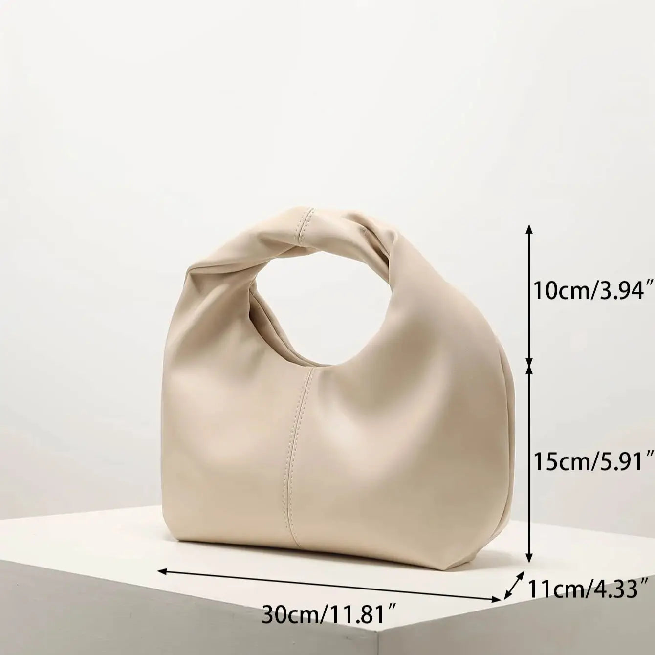 Everyday Twist Square Clutch Bag