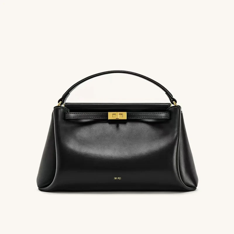 Chic French Snap Crossbody Bag