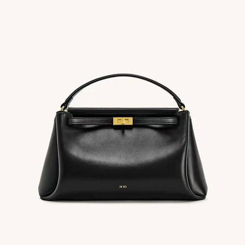 Chic French Snap Crossbody Bag