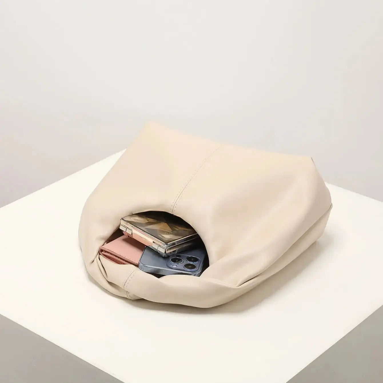 Everyday Twist Square Clutch Bag