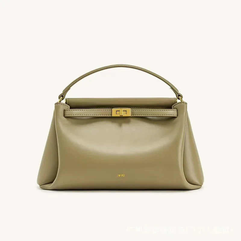 Chic French Snap Crossbody Bag