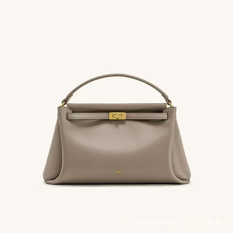 Chic French Snap Crossbody Bag