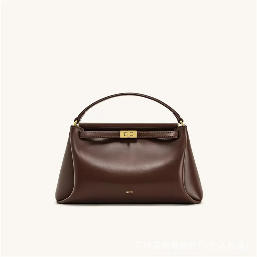 Chic French Snap Crossbody Bag