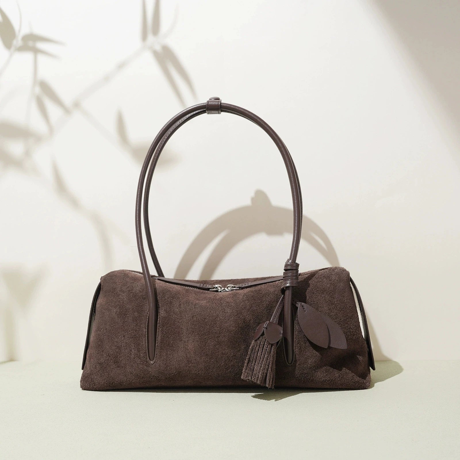 Urban Retro Suede Leather Carryall